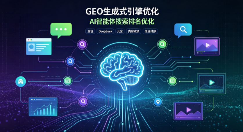 惠来县GEO 浪潮来袭：生成式引擎优化崛起，创作者争抢豆包、DeepSeek、元宝智能体流量入口